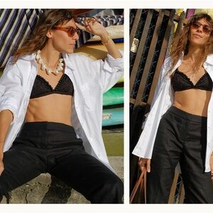 J.Crew NWT Kate linen stretch capri pants